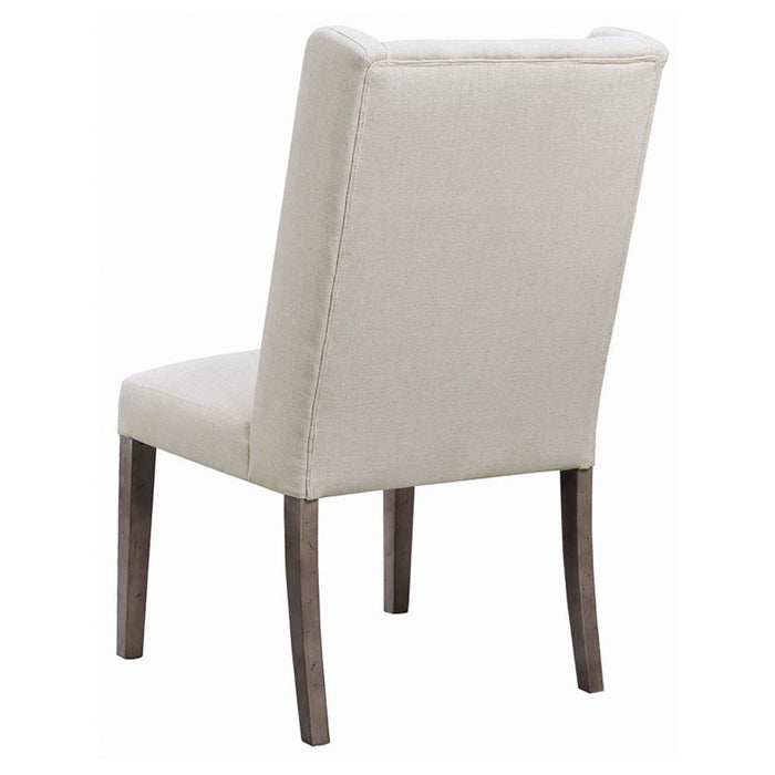 Coaster Bexley 6-piece Rectangular Live Edge Dining Room Table Set Honey - Bed & Sofa Hub