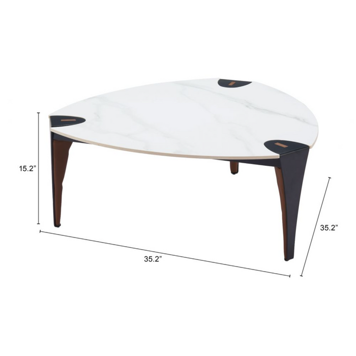 Zuo Bogey Coffee Table Multicolor - Bed & Sofa Hub