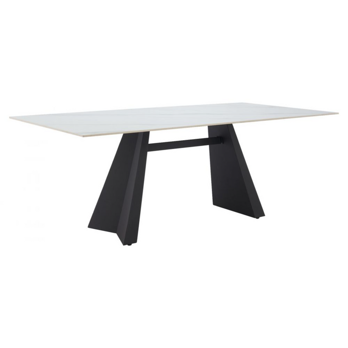 Zuo Inky Dining Table White - Bed & Sofa Hub