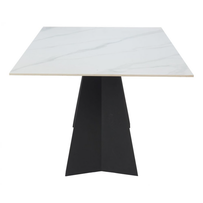 Zuo Inky Dining Table White - Bed & Sofa Hub