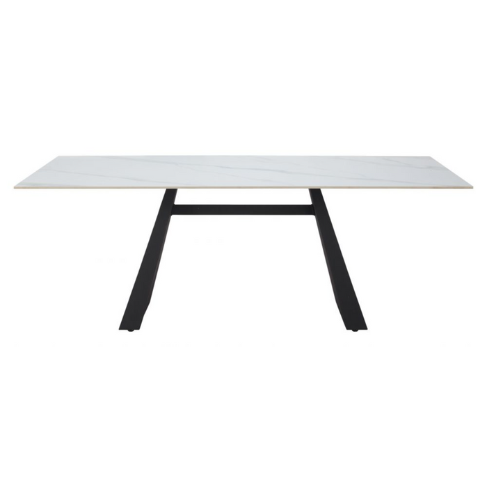 Zuo Inky Dining Table White - Bed & Sofa Hub