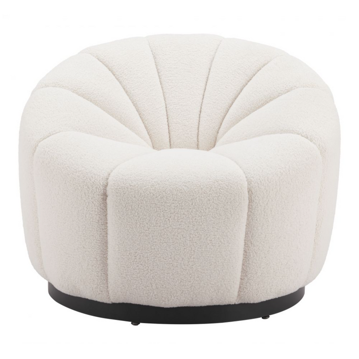 Zuo Bhutan Accent Chair Cream - Bed & Sofa Hub