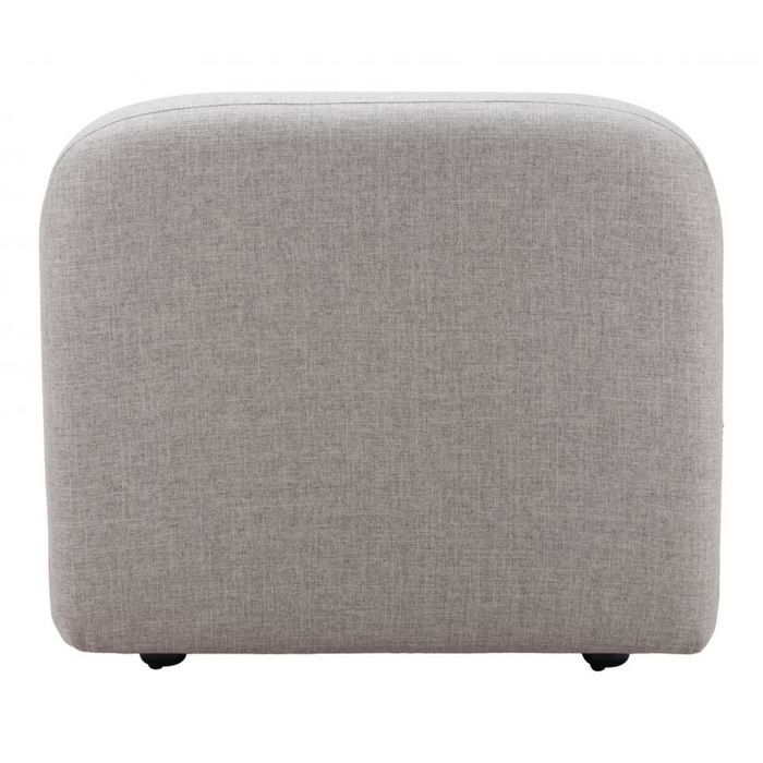 Zuo Biak Middle Chair Gray - Bed & Sofa Hub