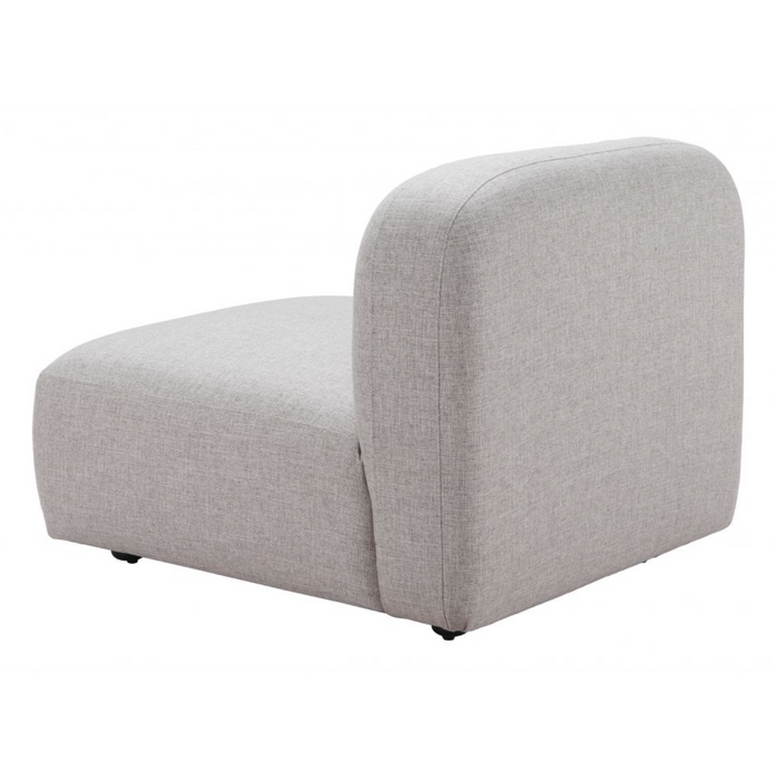 Zuo Biak Middle Chair Gray - Bed & Sofa Hub