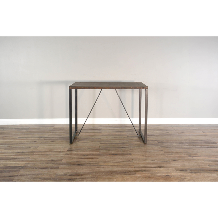 Sunny Designs Newport Counter Height Dining Table Tobacco Leaf - Bed & Sofa Hub