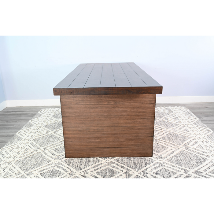 Sunny Designs Boise Counter Wood Dining Table Tobacco Leaf/Buckskin - Bed & Sofa Hub