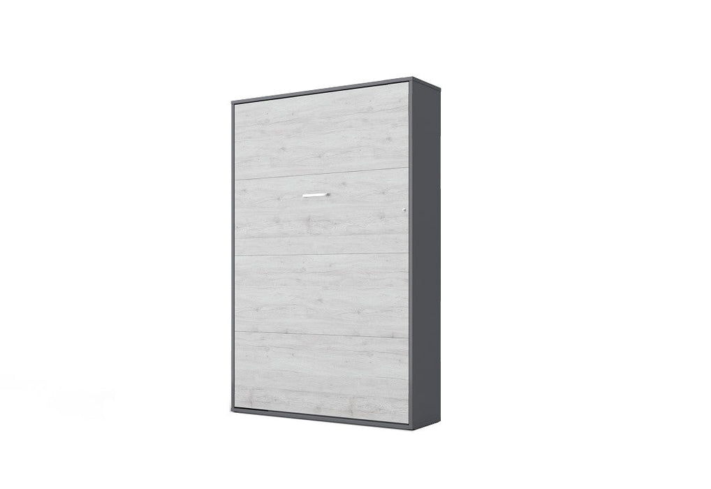 Maxima House Murphy Vertical European Full Size Bed with mattress IN-02W - Bed & Sofa Hub