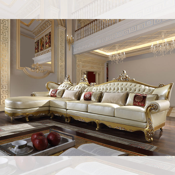 Homey Design HD-132 – 3PC SECTIONAL SOFA HD-SEC132 - Bed & Sofa Hub