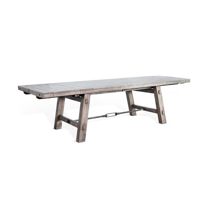 Sunny Designs Alpine Extension Table with Turnbuckle Alpine Grey - Bed & Sofa Hub