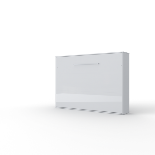 Maxima House Horizontal European FULL XL Murphy bed with mattress and LED included Invento IN-04WLED - Bed & Sofa Hub