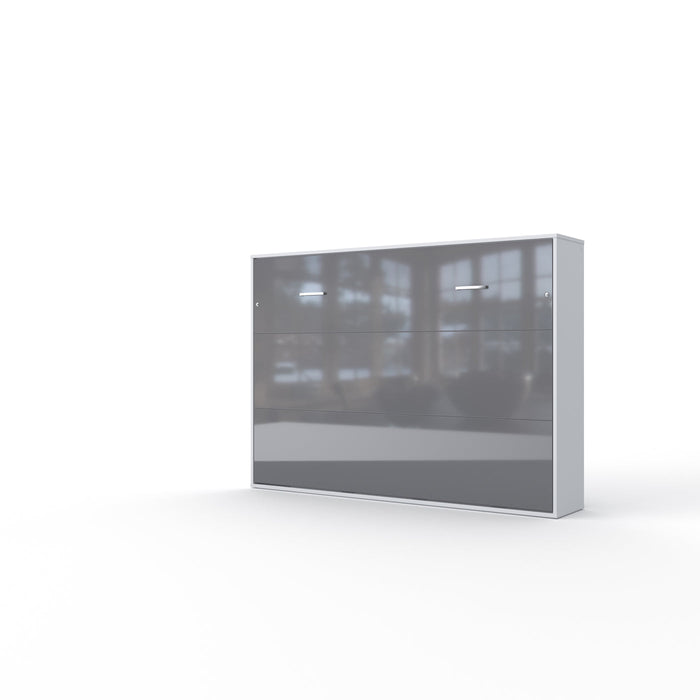 Maxima House Horizontal Murphy Bed INVENTO, European Full XL Size with mattress IN-04W - Bed & Sofa Hub