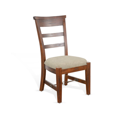 Sunny Designs Tuscany Cushion Seat Side Chair Vintage Mocha - Bed & Sofa Hub