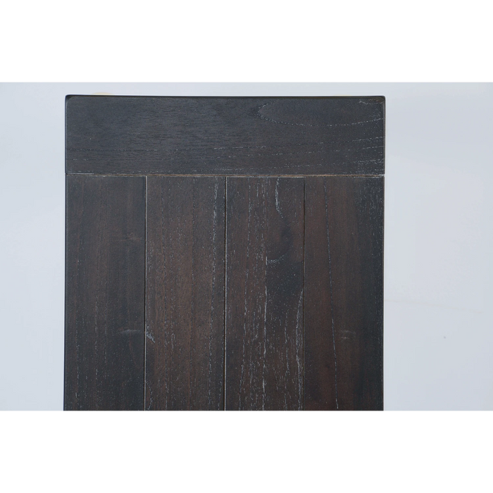 Sunny Designs White Bench with Wood Seat European Cottage - Bed & Sofa Hub