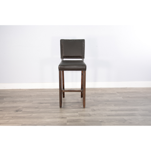 Sunny Designs Upholstered Cushion Seat Barstool, Coffee Bean - Bed & Sofa Hub