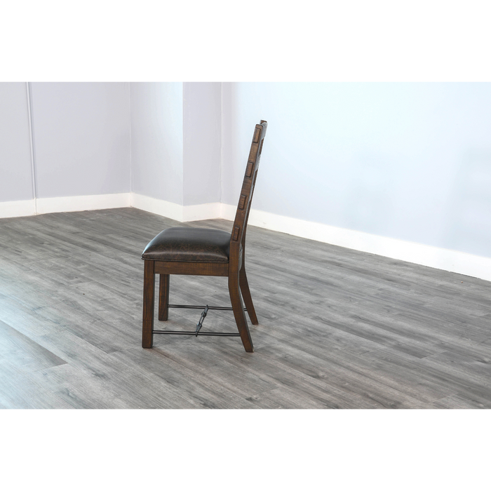 Sunny Designs Yellowstone Ladderback Dining Chair Tobacco Leaf - Bed & Sofa Hub