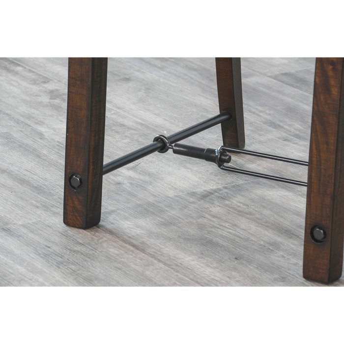 Sunny Designs Yellowstone Ladderback Dining Chair Tobacco Leaf - Bed & Sofa Hub