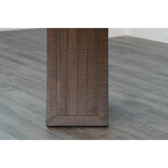 Sunny Designs Bench with Turnbuckles Tobacco Leaf - Bed & Sofa Hub