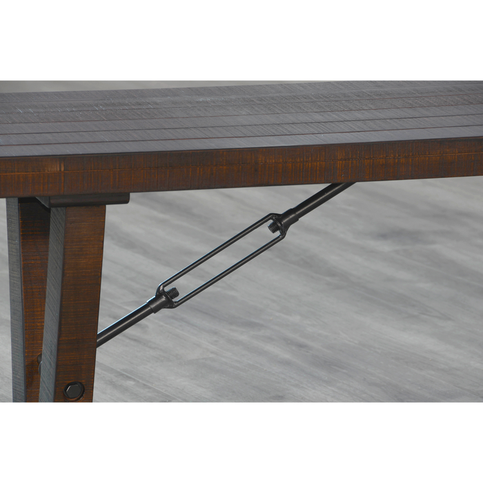 Sunny Designs Bench with Turnbuckles Tobacco Leaf - Bed & Sofa Hub