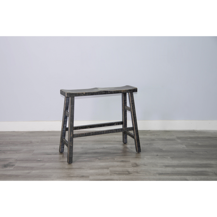 Sunny Designs Black Sand 30'H Bench, Wood Seat Black Sand - Bed & Sofa Hub