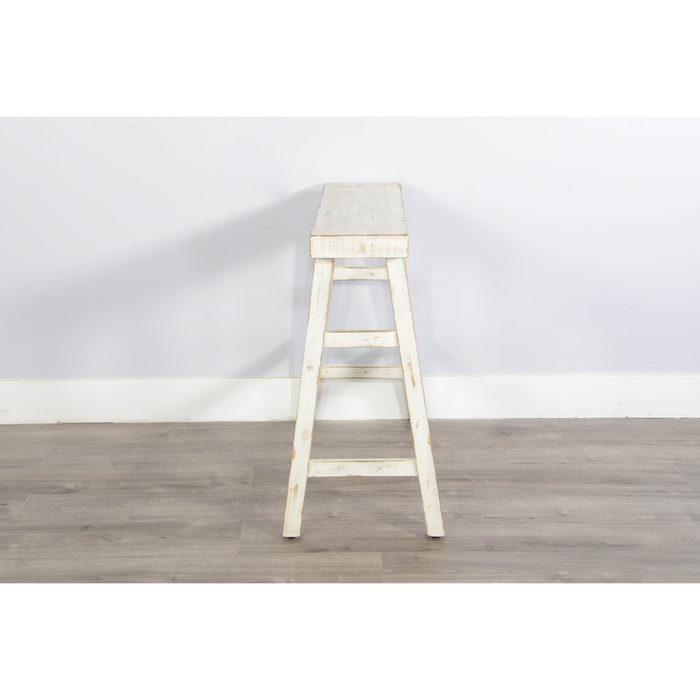 Sunny Designs 30'H Wood Bench White Sand - Bed & Sofa Hub