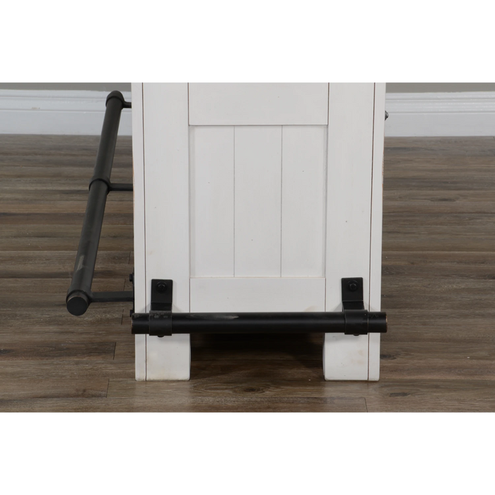 Sunny Designs 78" Farmhouse Wood Home Bar European Cottage - Bed & Sofa Hub