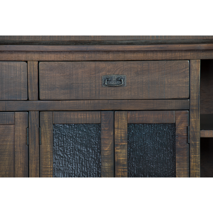 Sunny Designs 80" Transitional Wood Buffet Tobacco Leaf - Bed & Sofa Hub