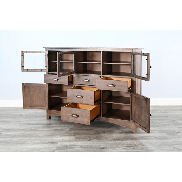 Sunny Designs Yellowstone Server Buckskin - Bed & Sofa Hub