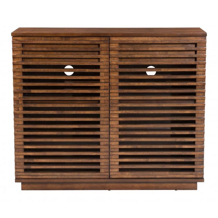 Zuo Linea Cabinet Walnut - Bed & Sofa Hub