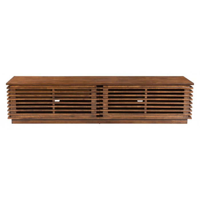 Zuo Linea Wide Entertainment Stand Walnut - Bed & Sofa Hub