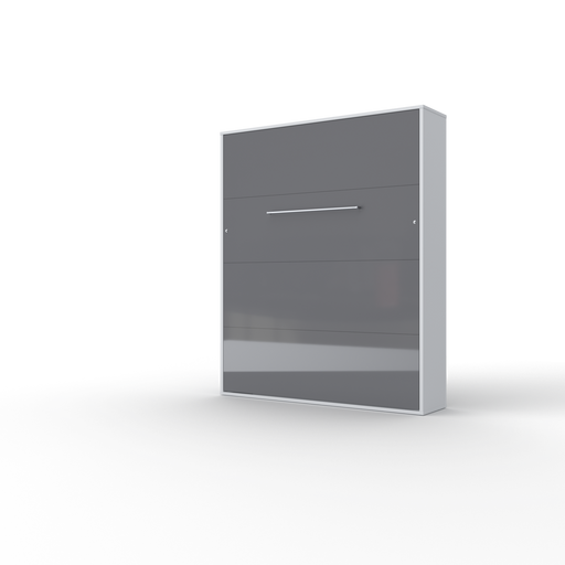 Maxima House Murphy bed Vertical European Queen with mattress and LED included INVENTO IN-14WLED - Bed & Sofa Hub