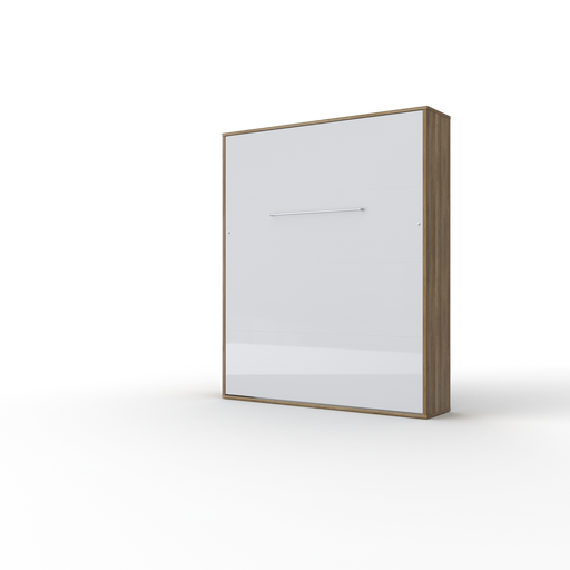 Maxima House Murphy bed Vertical European Queen with mattress and LED included INVENTO IN-14WLED - Bed & Sofa Hub