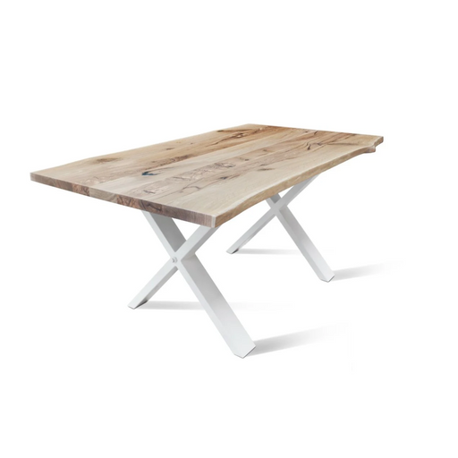 Maxima House Solid Wood Dining Table Natur-X40 - Bed & Sofa Hub