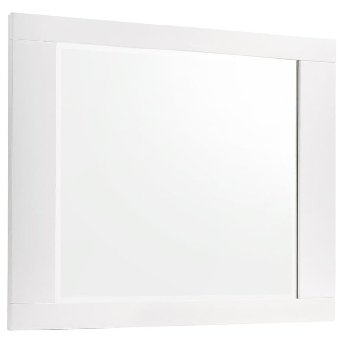 Coaster Felicity 5-piece Bedroom Set White High Gloss - Bed & Sofa Hub