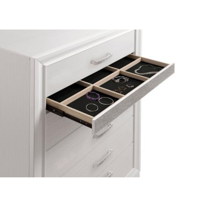 Coaster Miranda 5-piece Bedroom Set White - Bed & Sofa Hub