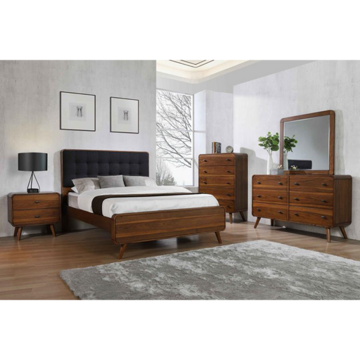 Coaster Robyn 4-piece Bedroom Set Dark Walnut - Bed & Sofa Hub