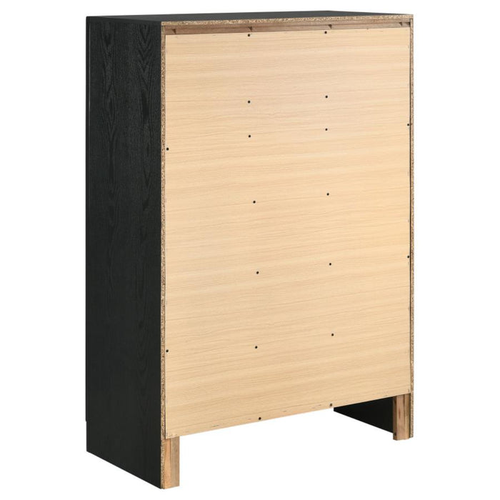 Coaster Miranda 5-piece Bedroom Set Black - Bed & Sofa Hub