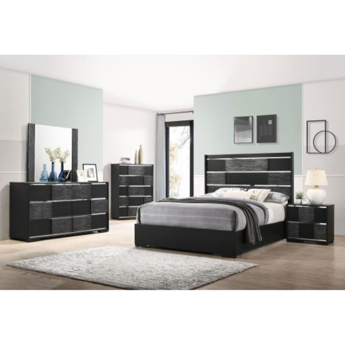 Coaster Blacktoft 5-piece Bedroom Set Black - Bed & Sofa Hub