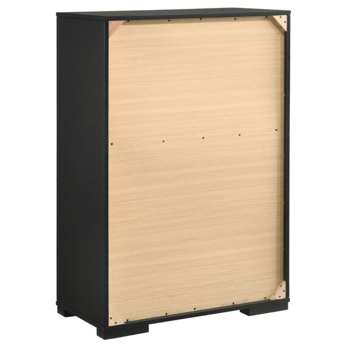 Coaster Blacktoft 5-piece Bedroom Set Black - Bed & Sofa Hub