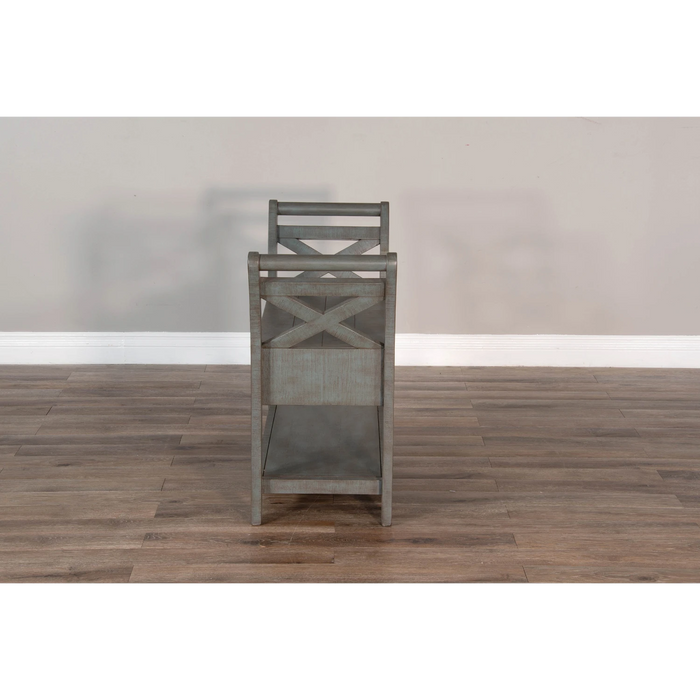 Sunny Designs Accent Bench with Storage Little Boy Blue - Bed & Sofa Hub