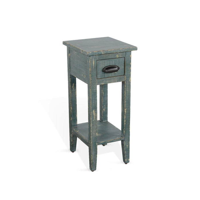 Sunny Designs Chair Side Table Sea Grass - Bed & Sofa Hub