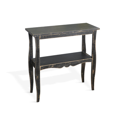 Sunny Designs Black Sand Side Table - Bed & Sofa Hub