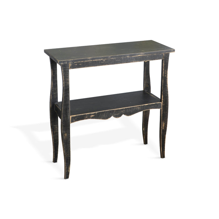 Sunny Designs Black Sand Side Table - Bed & Sofa Hub