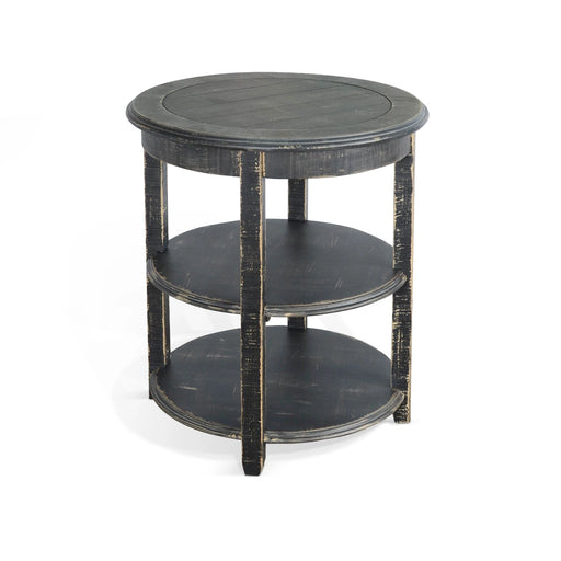 Sunny Designs Side Table Black Sand - Bed & Sofa Hub