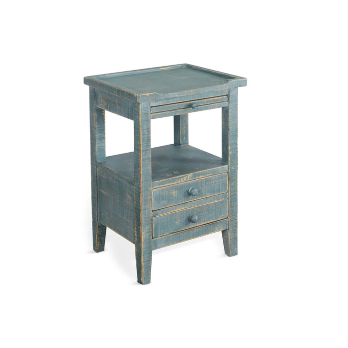 Sunny Designs Side Table Sea Grass - Bed & Sofa Hub