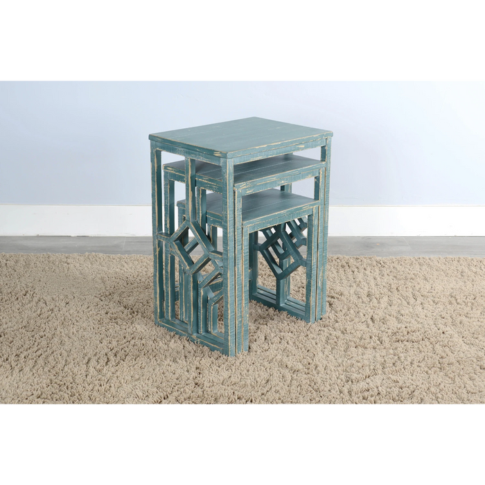 Sunny Designs Nesting Table Sea Grass - Bed & Sofa Hub