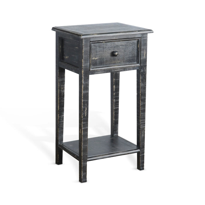Sunny Designs Side Table Black Sand - Bed & Sofa Hub