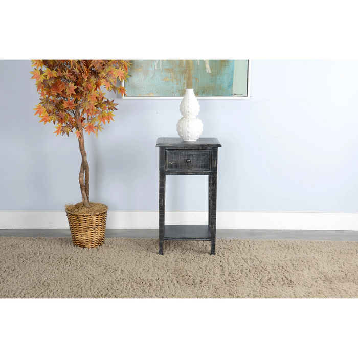 Sunny Designs Side Table Black Sand - Bed & Sofa Hub