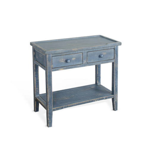 Sunny Designs Side Table Ocean Blue - Bed & Sofa Hub