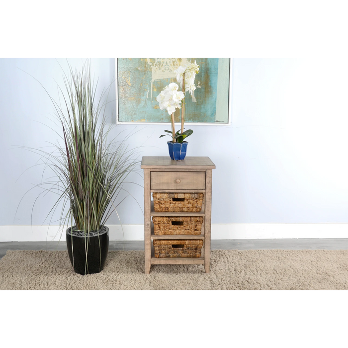 Sunny Designs Storage Table Beach Pebble - Bed & Sofa Hub