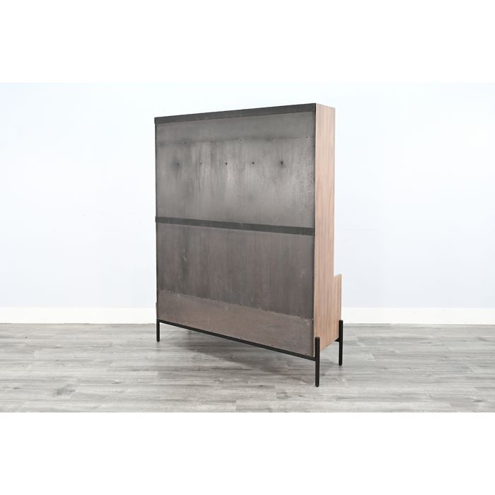 Sunny Designs Alyssa Bench Hall Tree Oak Grove - Bed & Sofa Hub